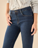 Pantalón con Stretch Natural - Azul