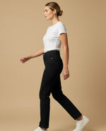 Jean skinny cinco bolsillos para mujer - Negro